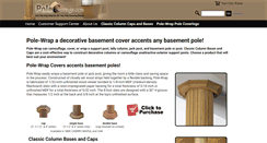 Desktop Screenshot of polecoverings.com
